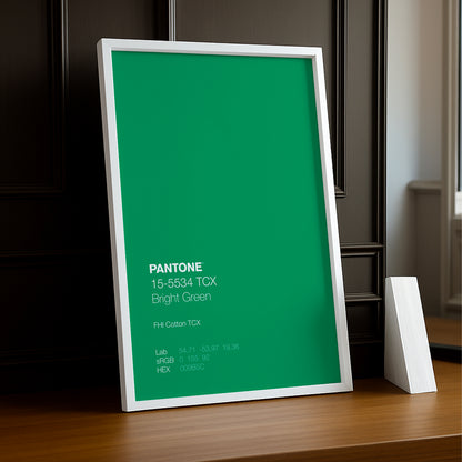 Cadre Photo Pantone - Bright Green