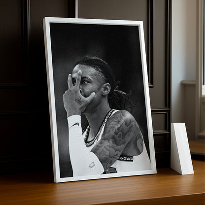 Cadre photo NBA - Ja Morant Célébration