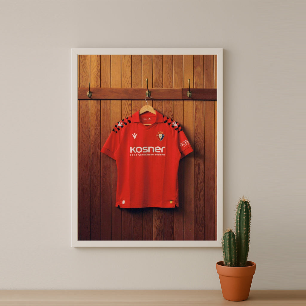 Cadre photo - Maillot Osasuna 25-26