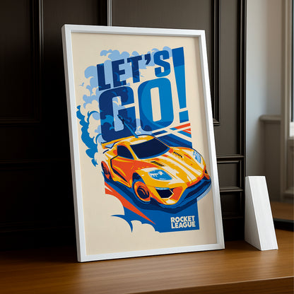 Cadre Photo Rocket League - Let's Go