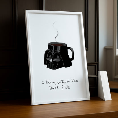 Cadre photo Café - Dark Side