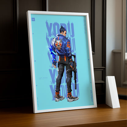 Cadre Photo Valorant - Yoru