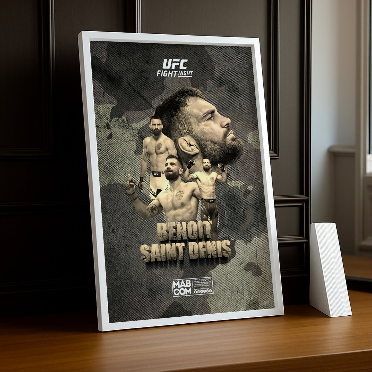 Cadre photo UFC - BSD Benoit Saint Denis