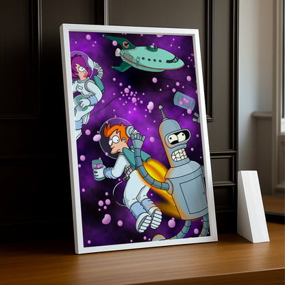 Cadre Photo Futurama - Space