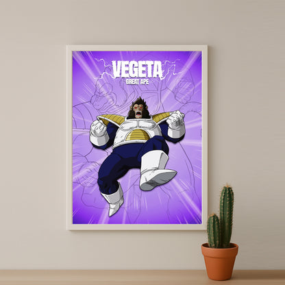 Poster Dragon Ball Z - Vegeta Great Ape