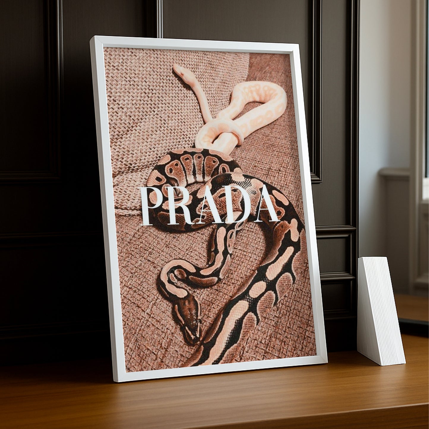 Cadre Photo Prada - Snakes