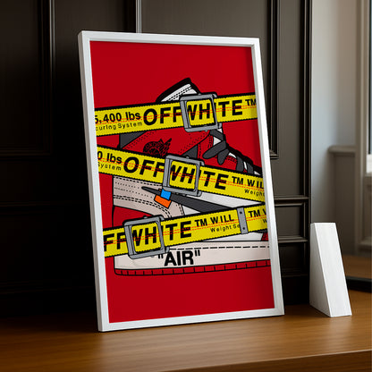 Cadre photo Off-White Air Jordan 1