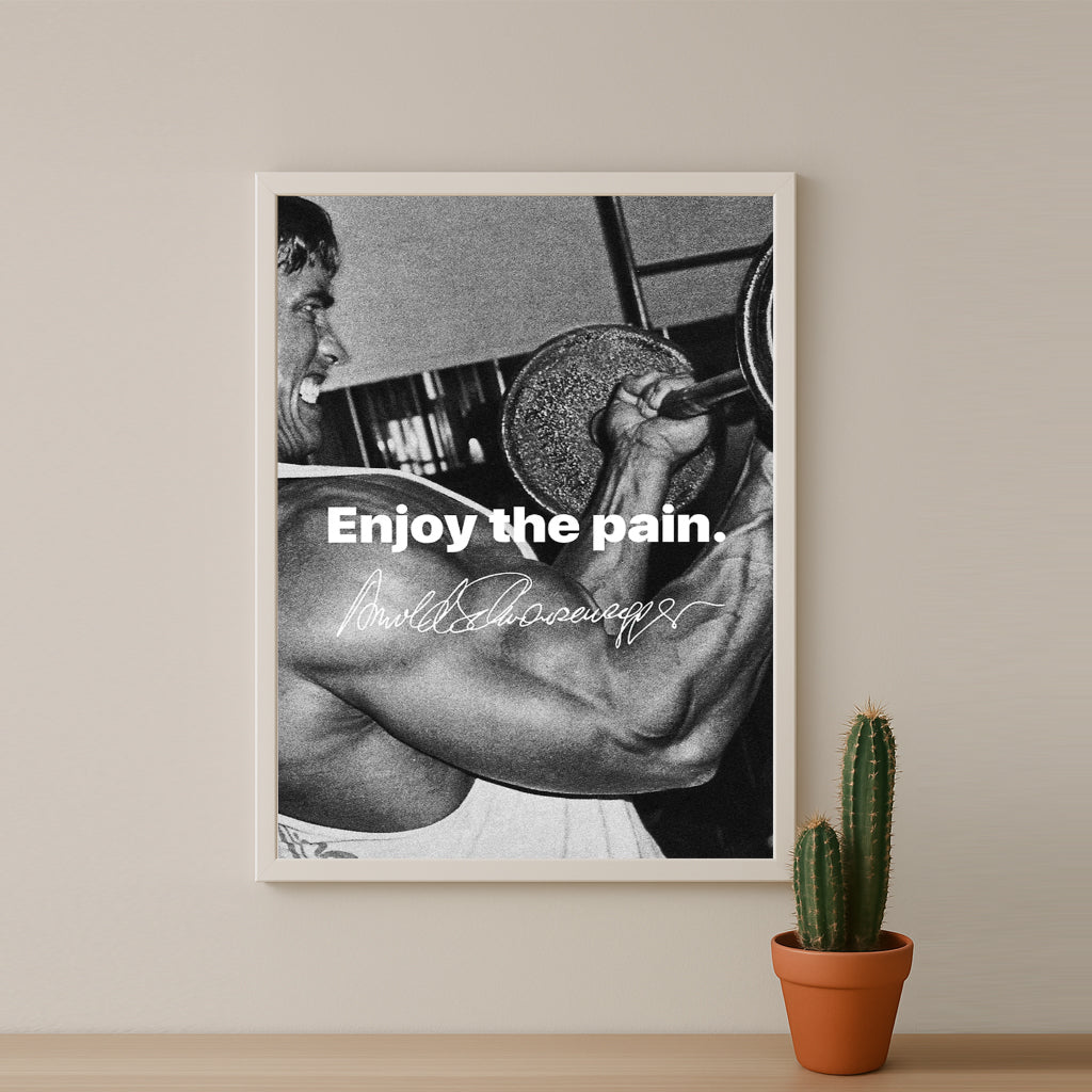 Cadre photo Motivation - Enjoy The Pain