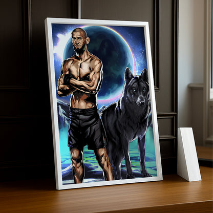 Poster UFC - Khamzat Chimaev Borz