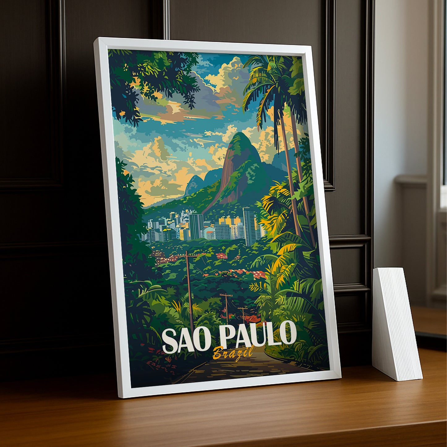 Cadre photo Sao Paulo Brazil