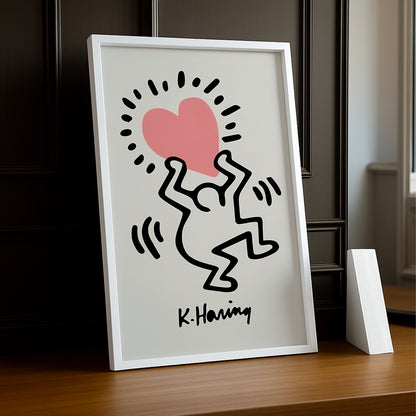 Cadre photo Keith Haring