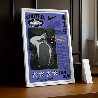 Cadre photo Corteiz Poster