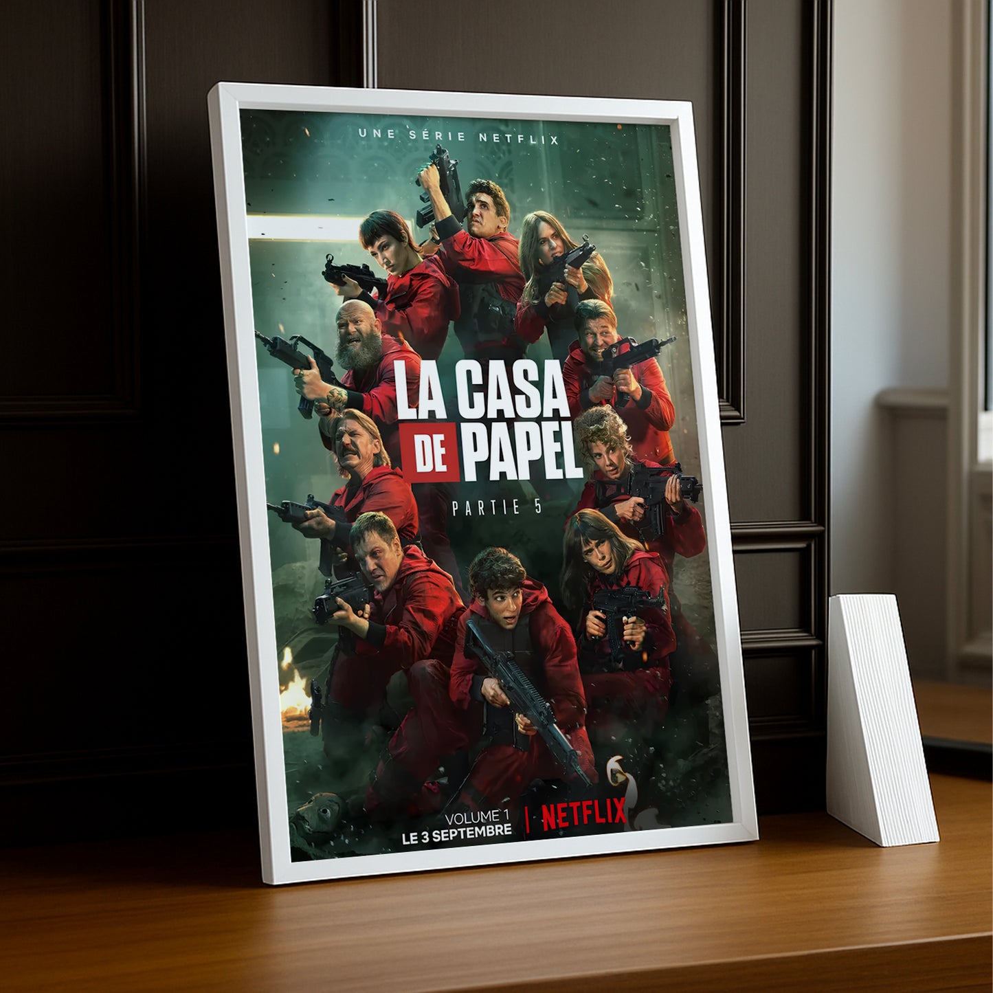Cadre photo La casa de papel