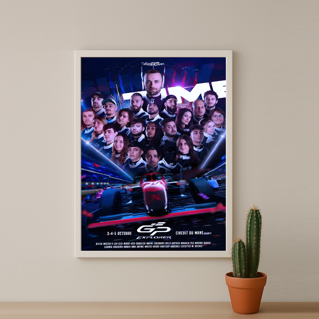 Poster encadrée GP Explorer - The Last Race