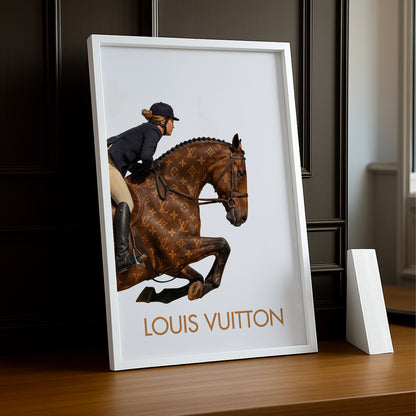 Cadre photo Louis Vuitton - Cheval