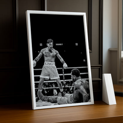 Cadre Photo Boxe - Ryan Garcia KO