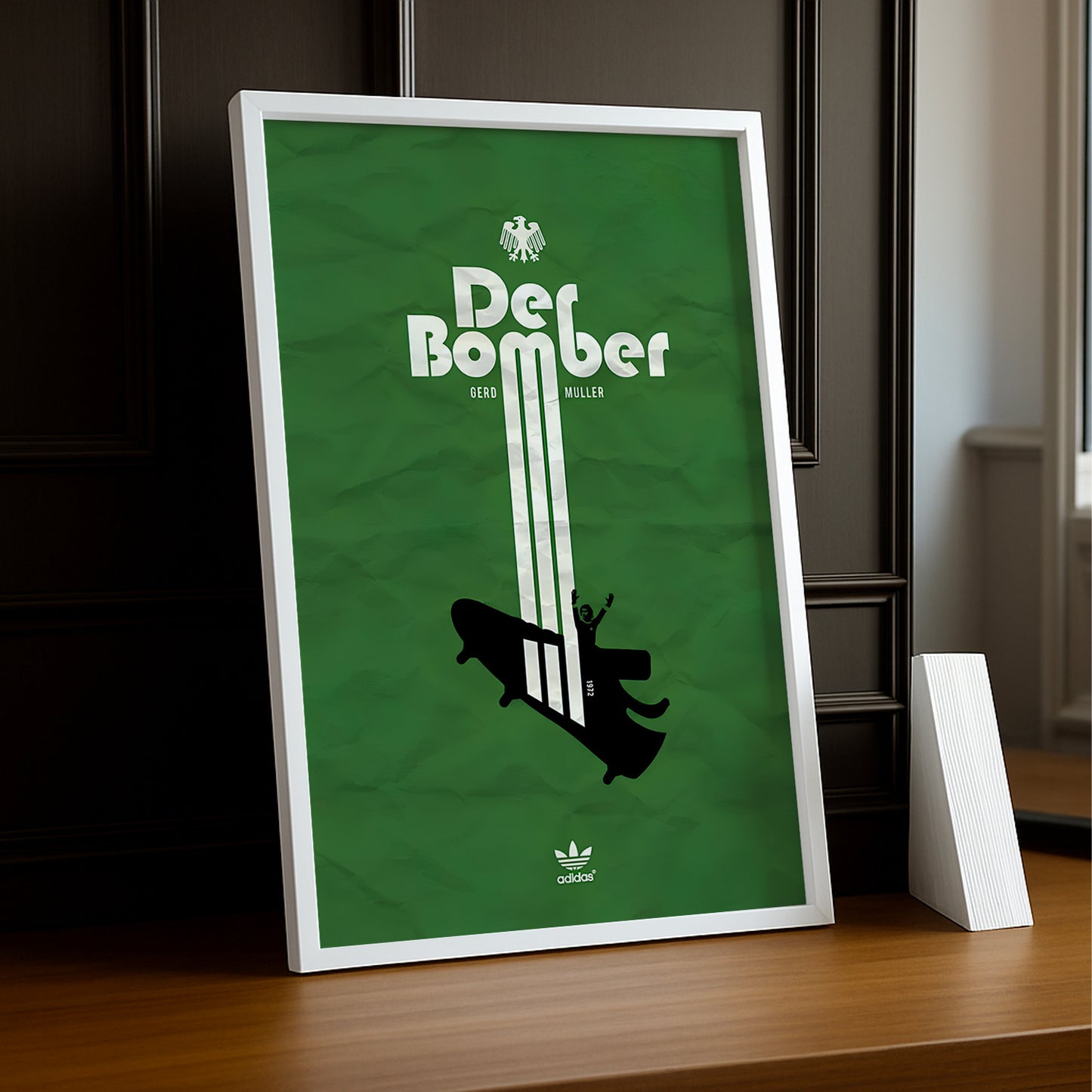 Cadre photo Adidas - Gerd Muller