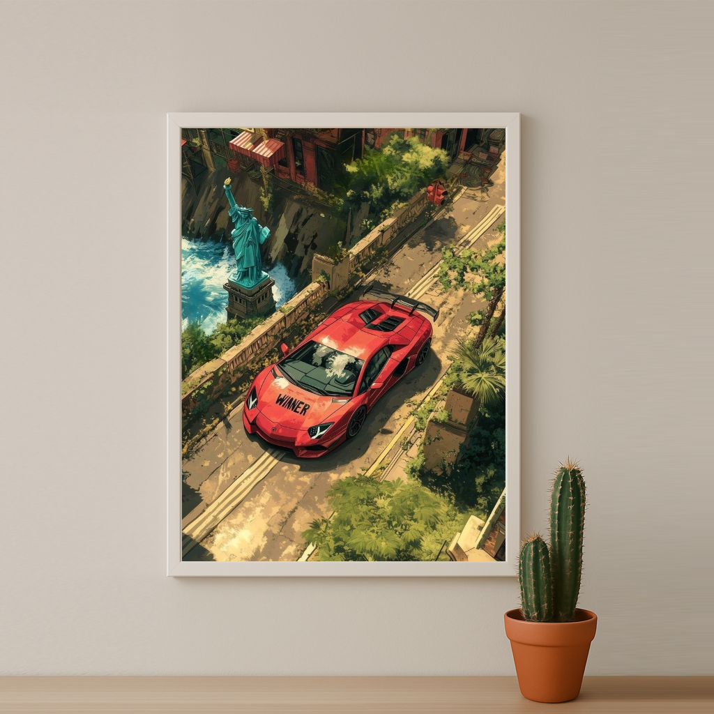 Lamborghini Aventador - Poster