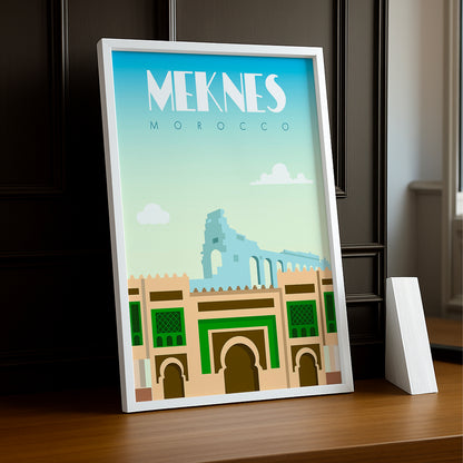 Maroc Meknes - Cadre photo