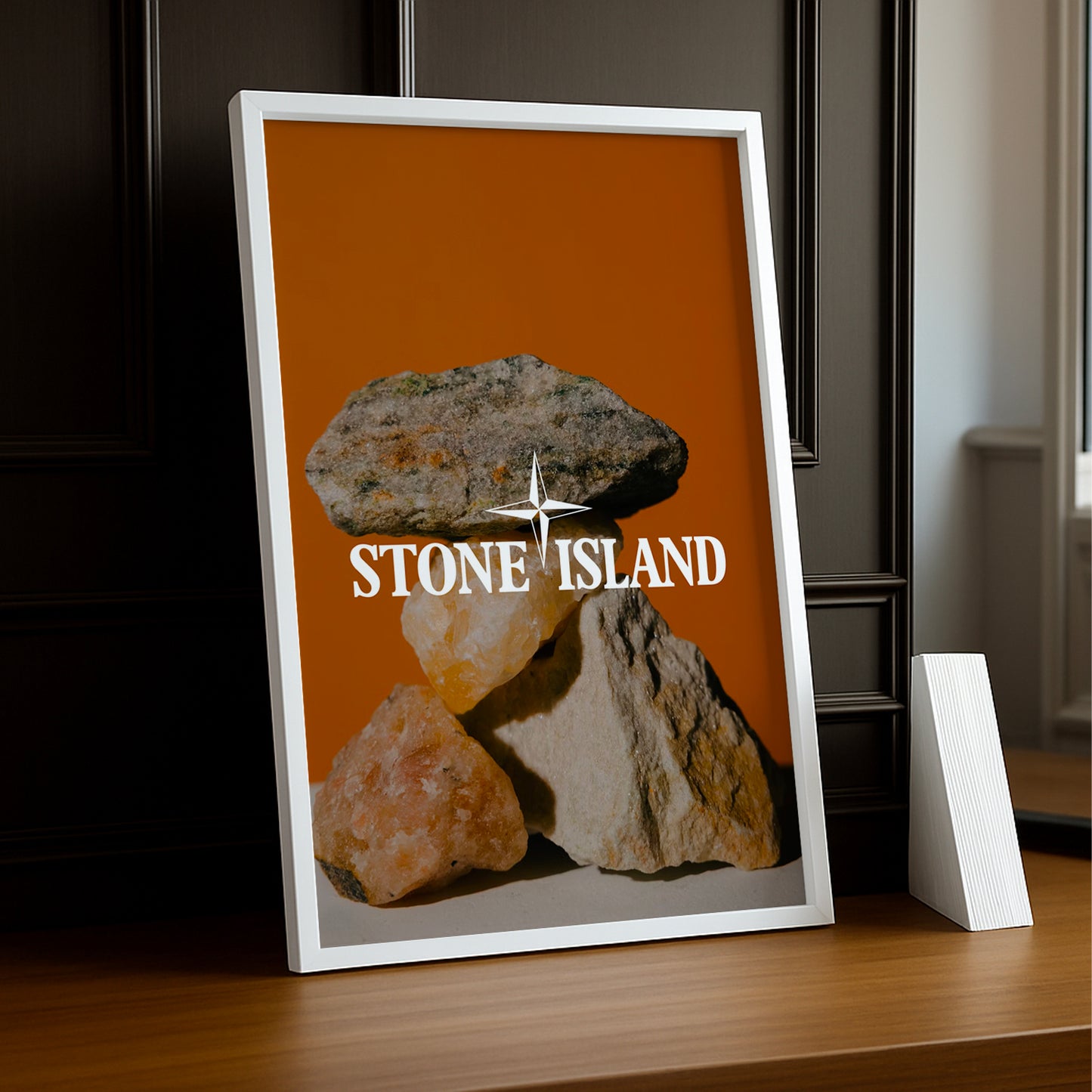 Poster Stone Island - Orange Stone