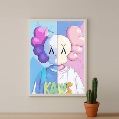 Poster Kaws - Companion T-Shirt