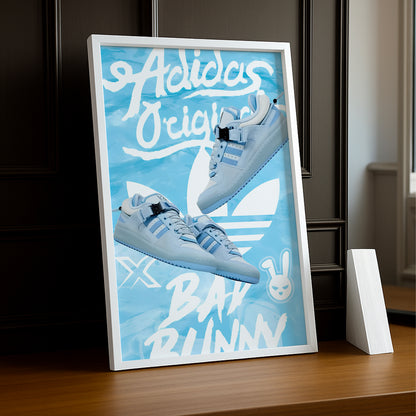 Cadre photo Adidas - Bad Bunny