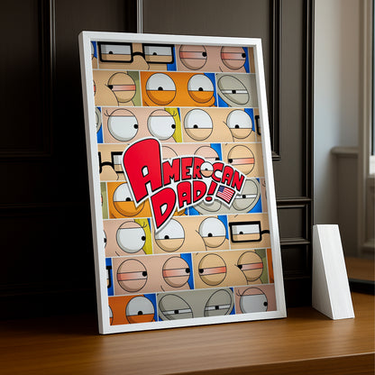 Cadre Photo American Dad - Eyes