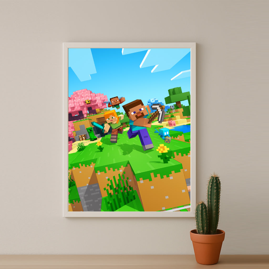 Cadre photo Minecraft - Bedrock