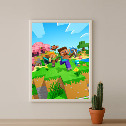 Cadre photo Minecraft - Bedrock