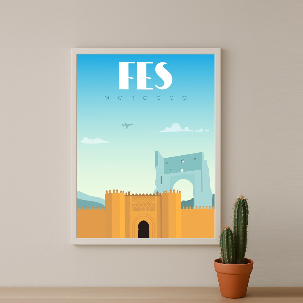 Fes Maroc - Poster