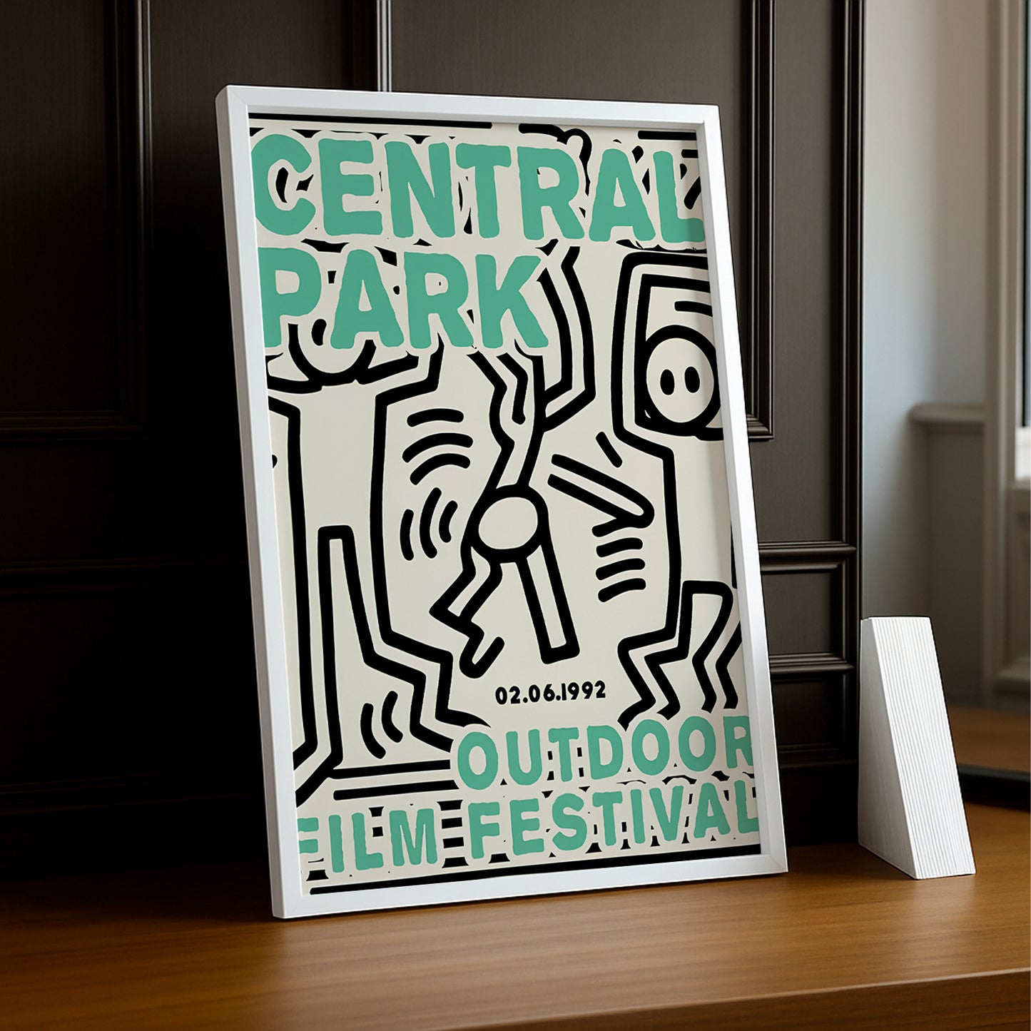 Cadre photo Keith Haring