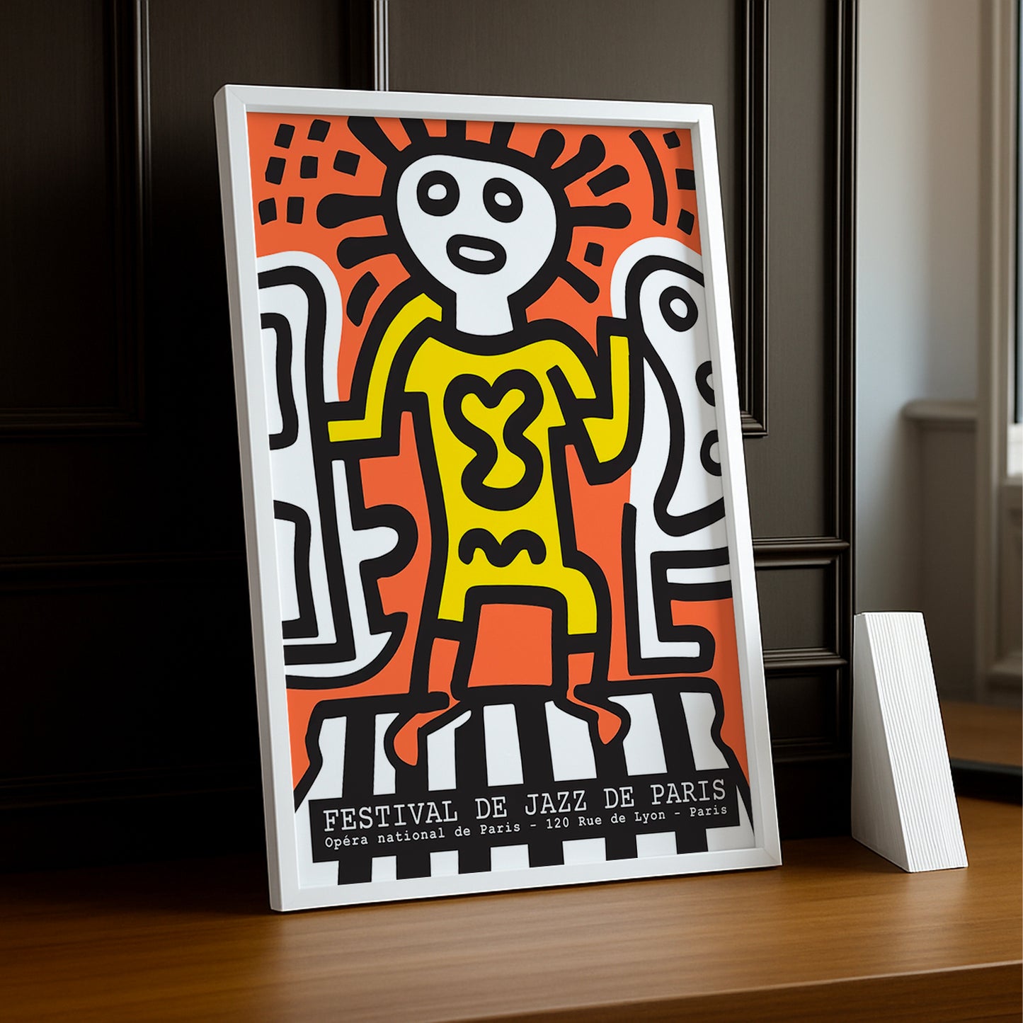 Cadre Photo Keith Haring - Festival de Jazz
