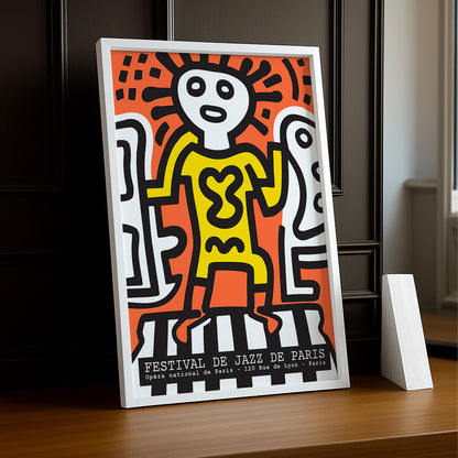 Cadre Photo Keith Haring - Festival de Jazz