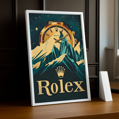Cadre photo Rolex illustration