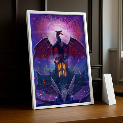 Cadre Photo Skyrim - The Alduin