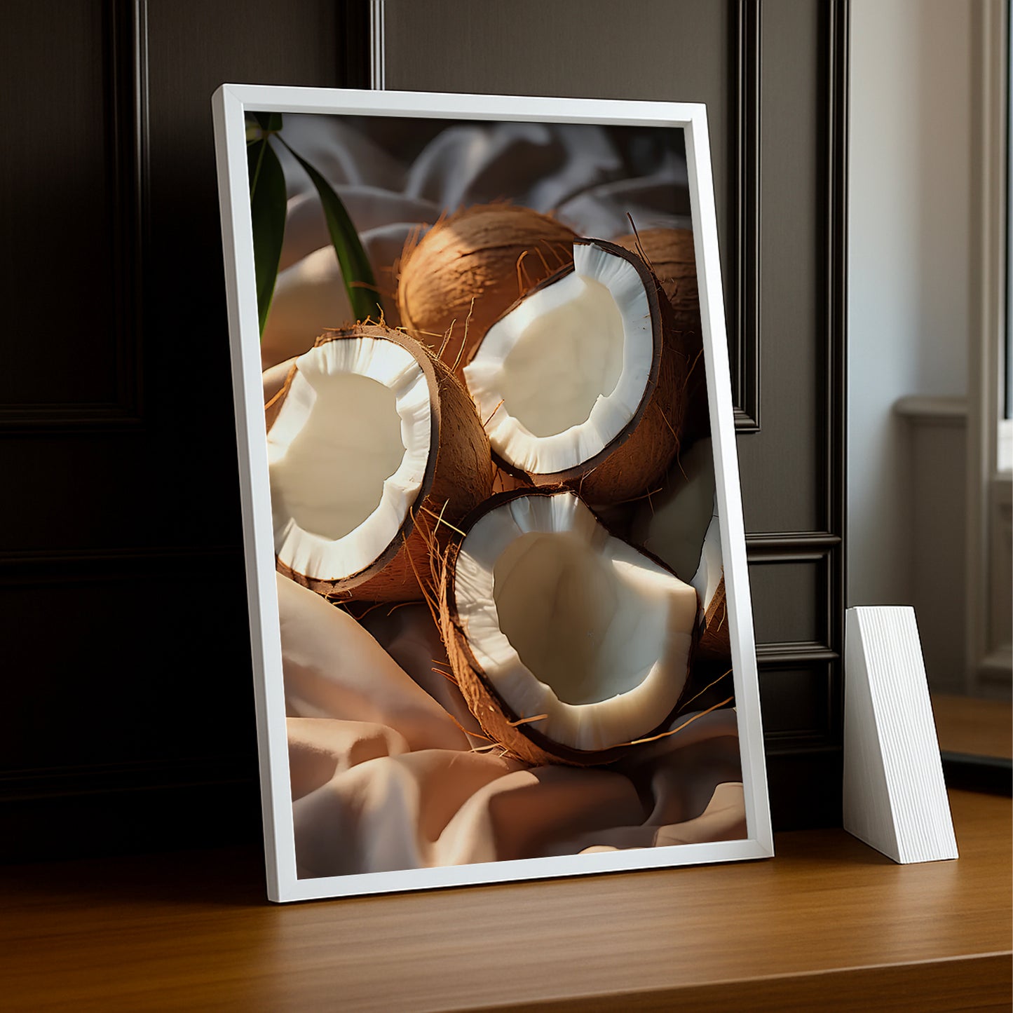 Poster Naturel - Noix de coco