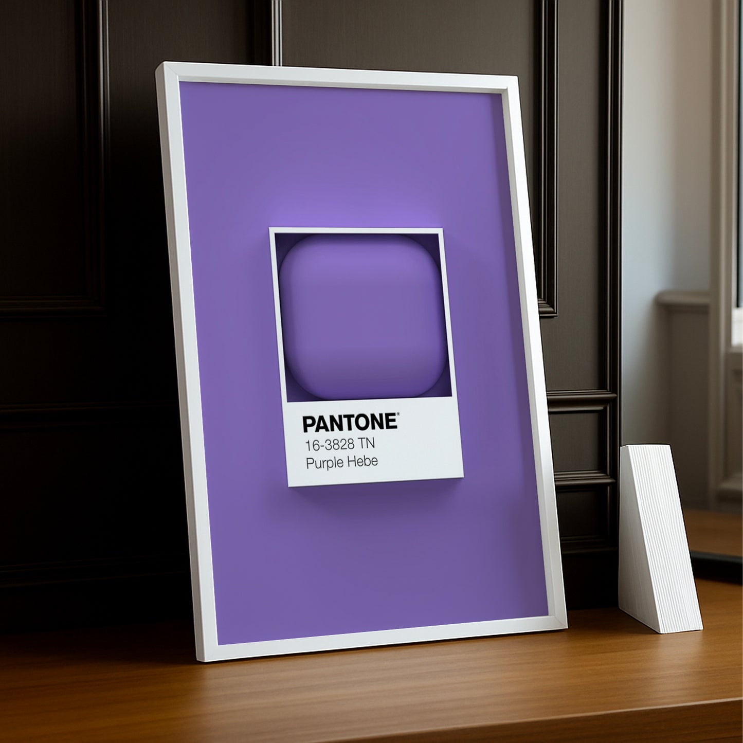 Cadre Photo Pantone Étiquette - Purple Hebe