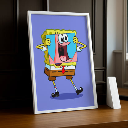 Cadre Photo Bob L'Éponge - Bob x Patrick Étoile