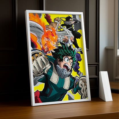Cadre Photo My Hero Academia - Team Fighting
