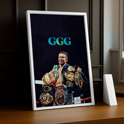 Poster Photo Boxing - Gennady Golovkin