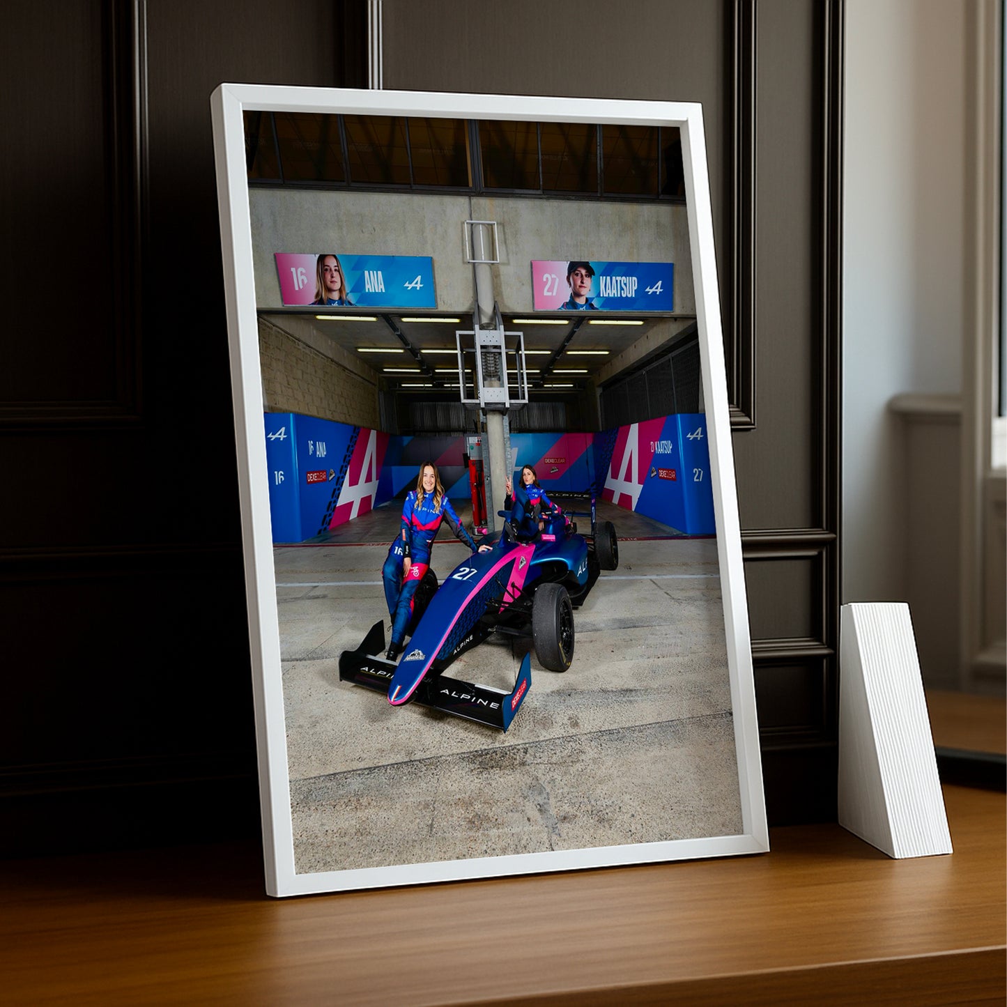 Poster encadrée GP Explorer - Écurie Alpine Ana x Kaatsup