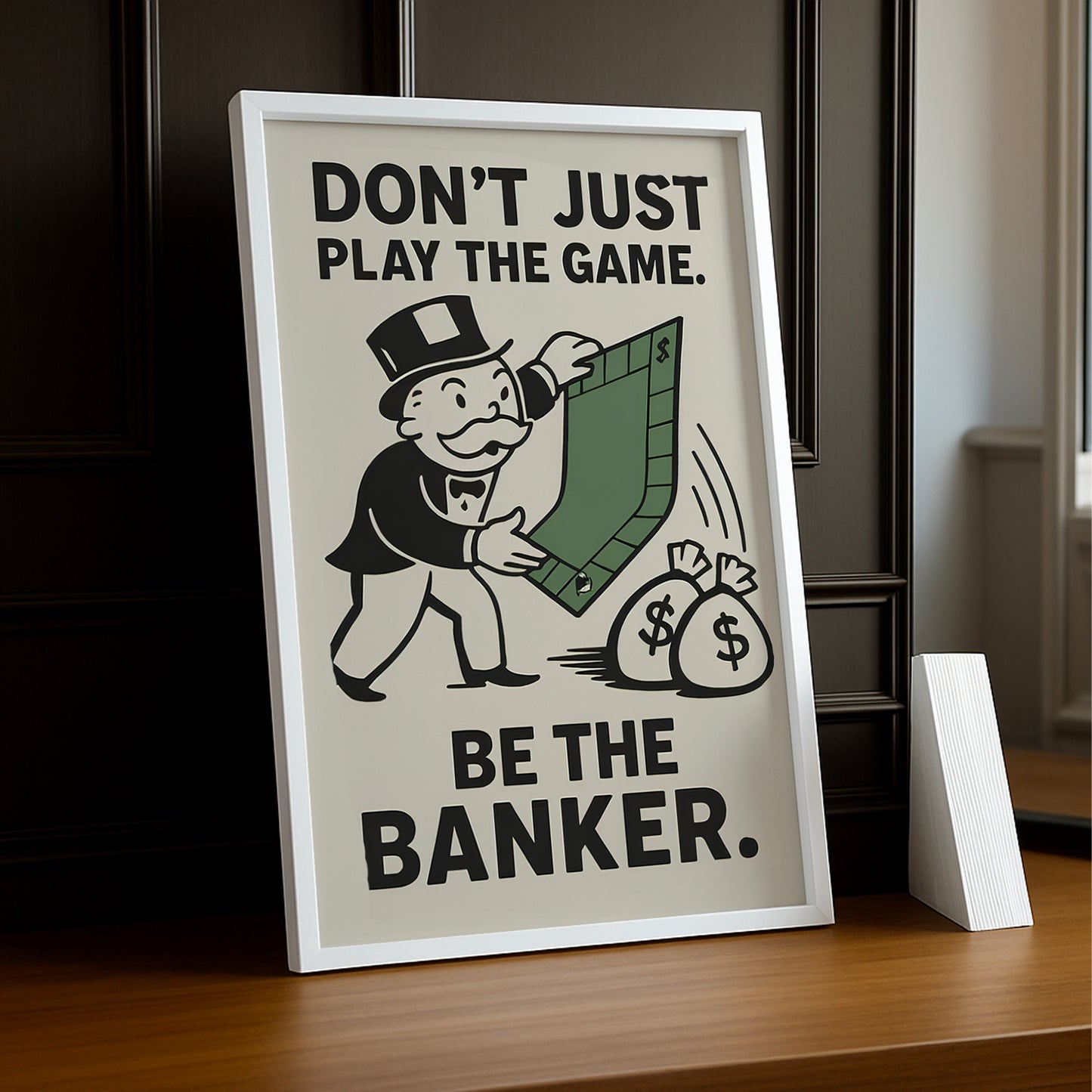 Cadre Photo Monopoly - Be The Banker