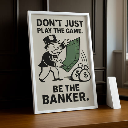 Cadre Photo Monopoly - Be The Banker