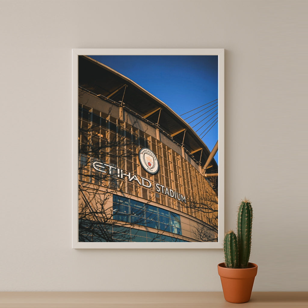 Poster Manchester City - Etihad Stadium City