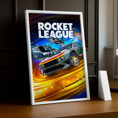 Cadre Photo Rocket League - Dans l'arène