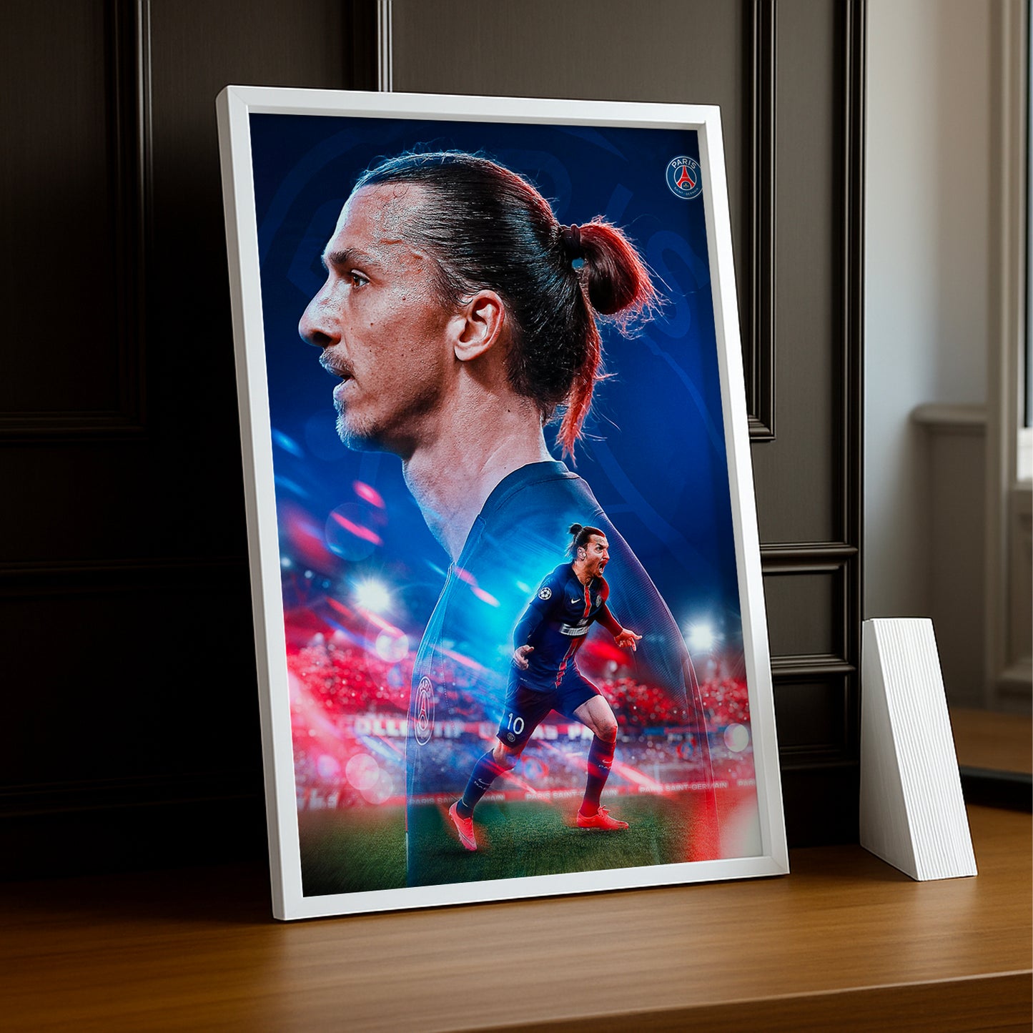 Cadre Photo Paris Saint-Germain - Zlatan Ibrahimović