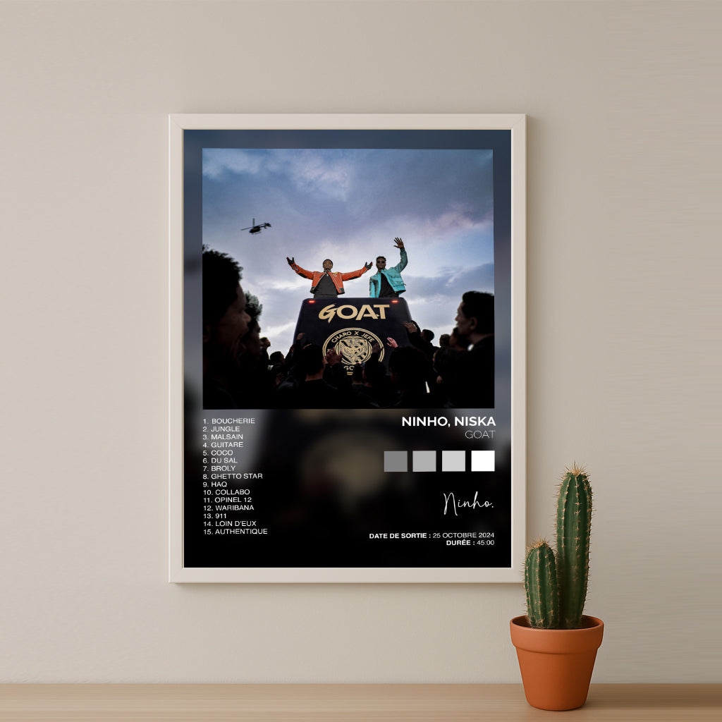 Poster Ninho - GOAT