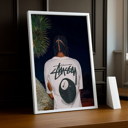 Cadre photo Stüssy t-shirt