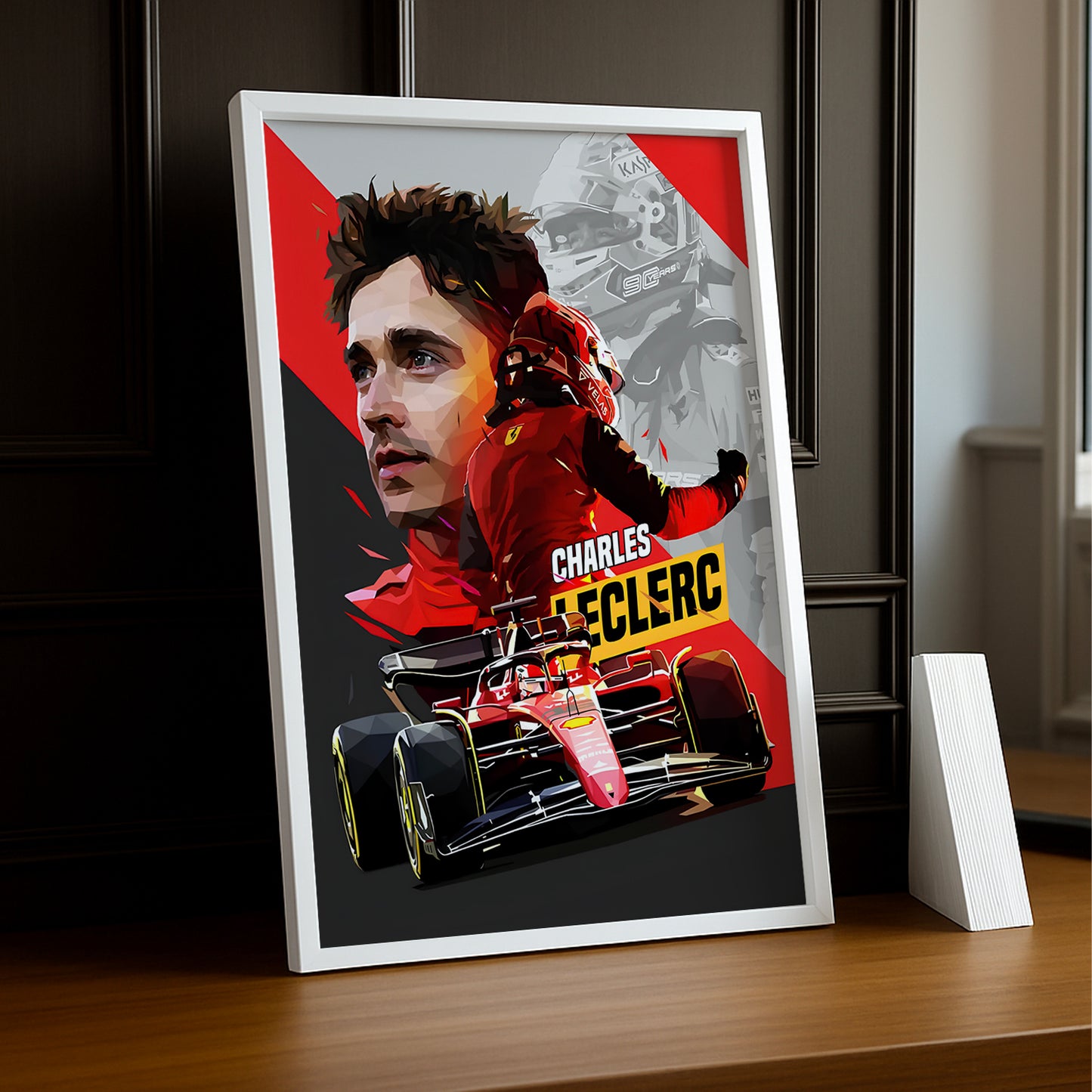 Cadre photo Charles Leclerc Formula 1