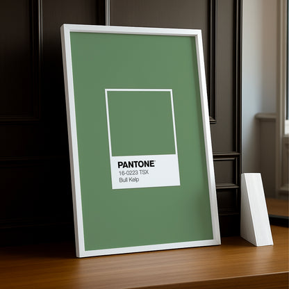Cadre Photo Pantone Étiquette - Bull Kelp